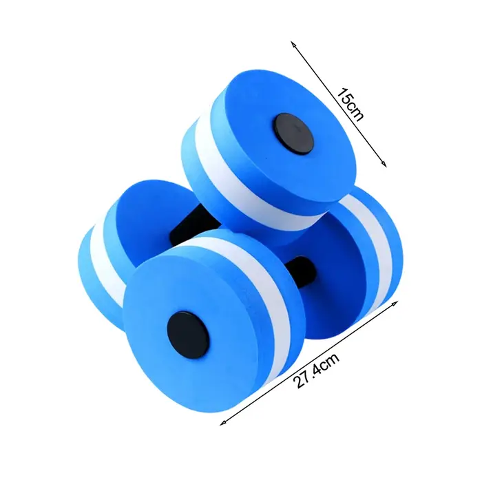 Haltères flottants pour exercices aquatiques