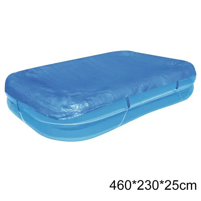 Couverture étanche solide pour piscines fabriquée avec une bâche PE fiable assure la longévité et une entretien efficace de la piscine
