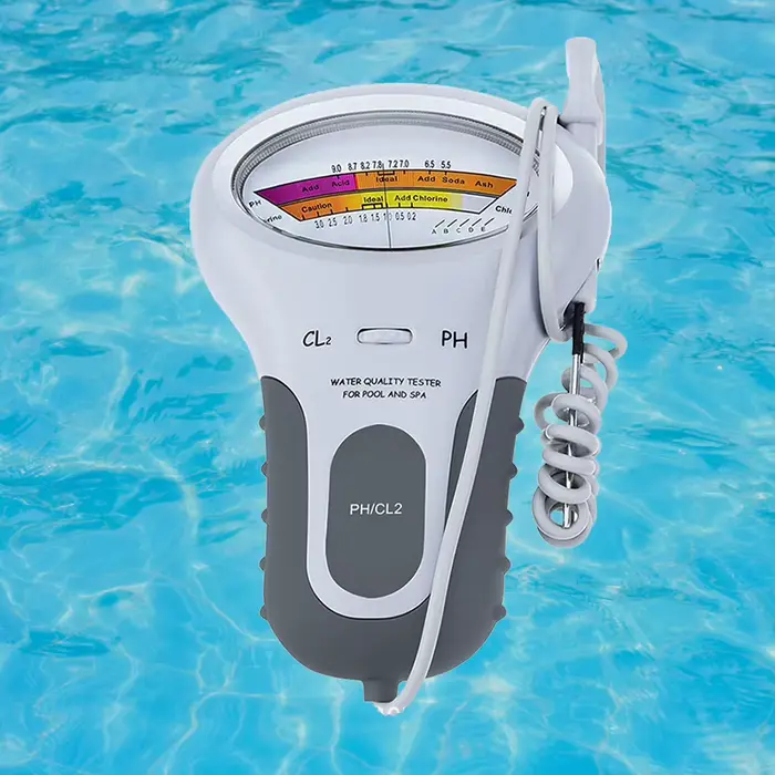 Testeur de chlore et de pH CL2 avec sonde pour piscine et spa