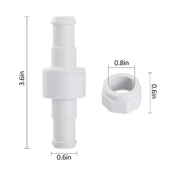Kit de raccordement de tuyau de piscine efficace