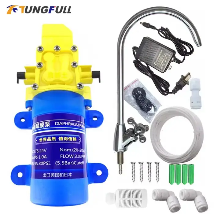 Purificateur d'eau pompe auto-amorçante DC 24 V 30 W/40 W