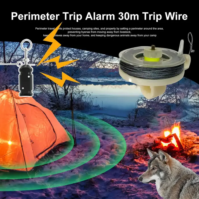 Alarme périmétrique à fil de déclenchement
