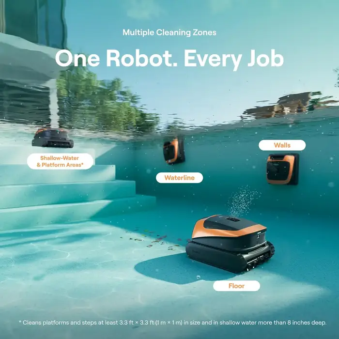 Nettoyeur de piscine robotisé sans fil Beatbot Sora 30