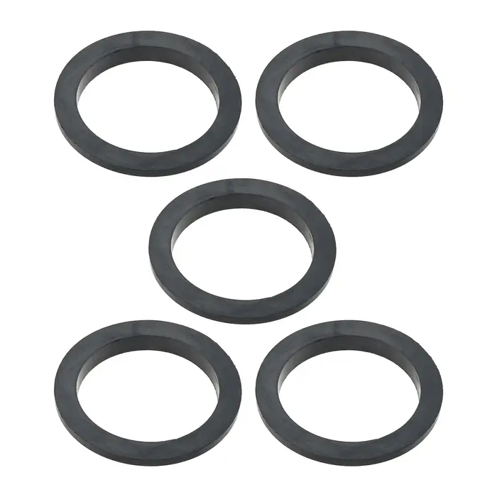 Lot de 5 joints plats en forme de L pour raccords en T de piscine de 1,5 po, rondelles en caoutchouc