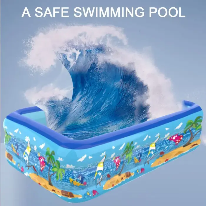 110-180CM piscine gonflable intérieure extérieure PVC