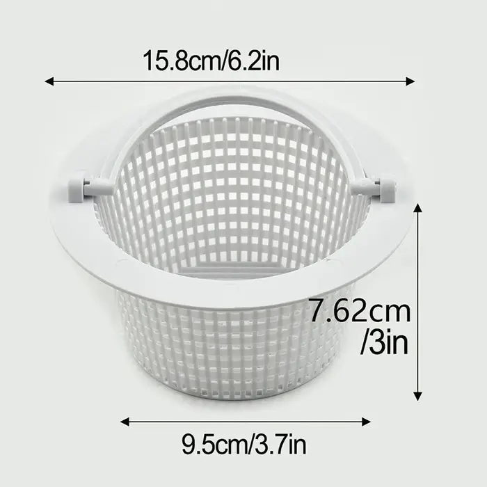 Panier d'écumoire de piscine pour piscines creusées