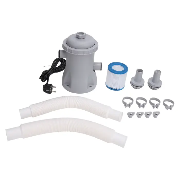 Pompe de filtration électrique pour piscines hors sol, système de filtration de piscine à cartouche