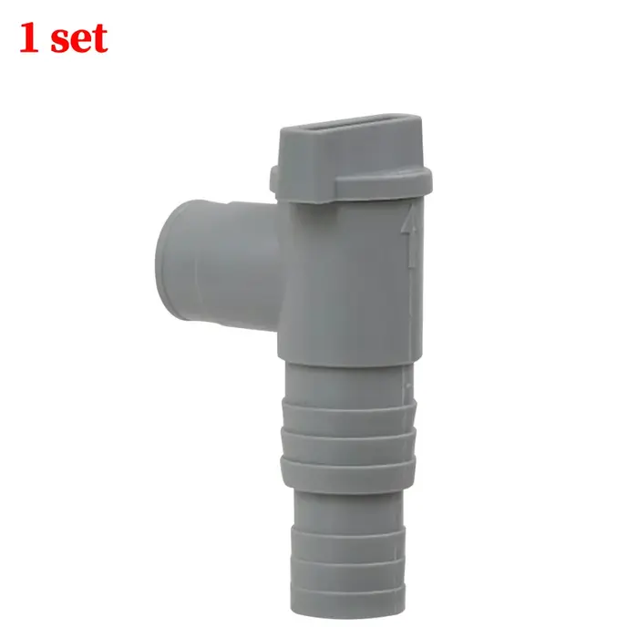 Adaptateur de pompe de filtre de piscine en PVC, 2-1 jeux, pour Valve à piston marche/arrêt de pisci