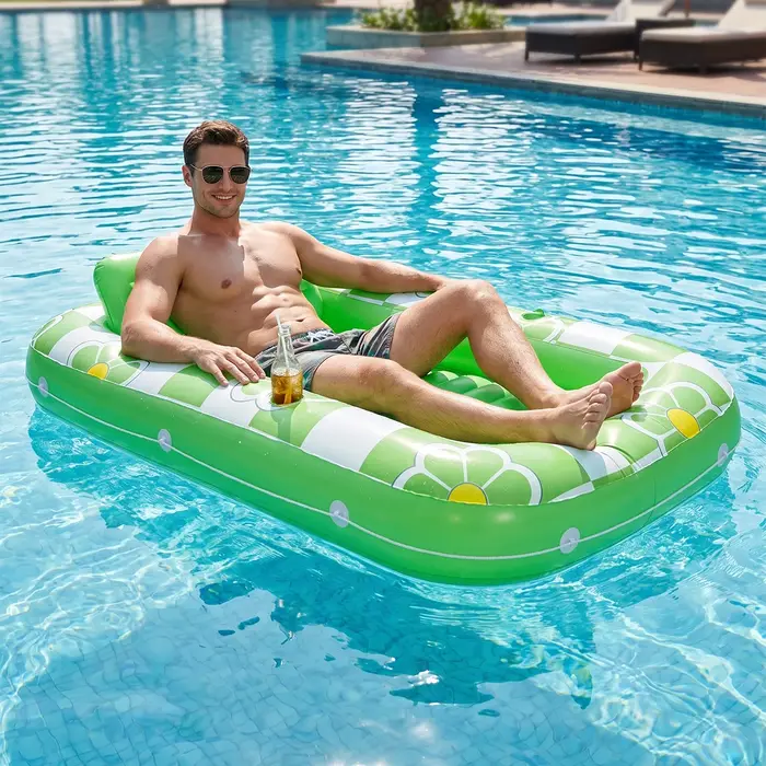 Transat flottant pour piscine