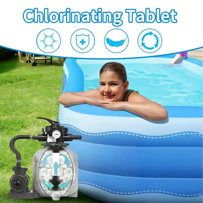 Boules filtrantes pour piscine 200g – Remplacement efficace du média de pompe pour l'eau propre des piscines
