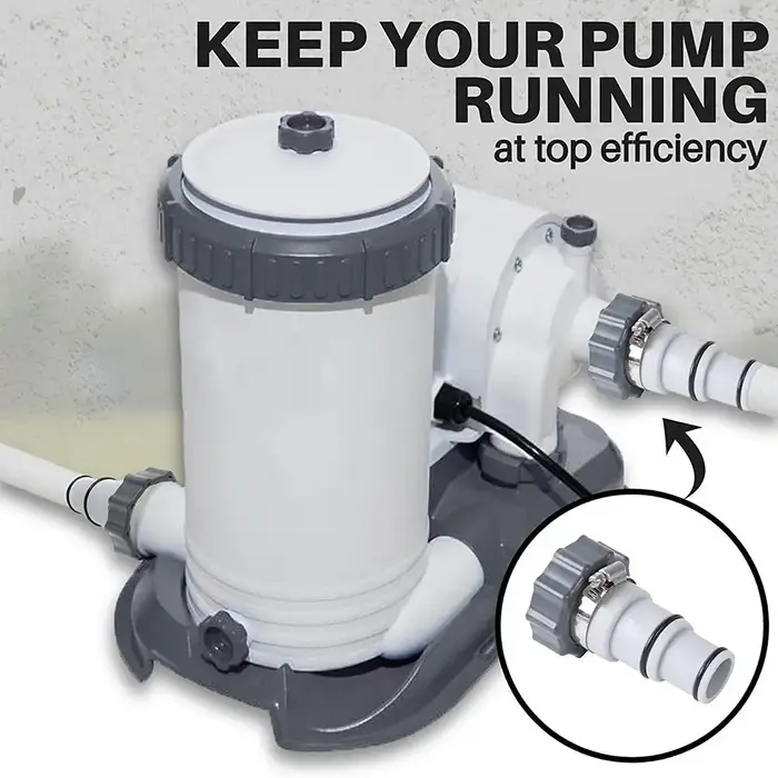 Adaptateur de tuyau pour pompes à connexion filetée Intex