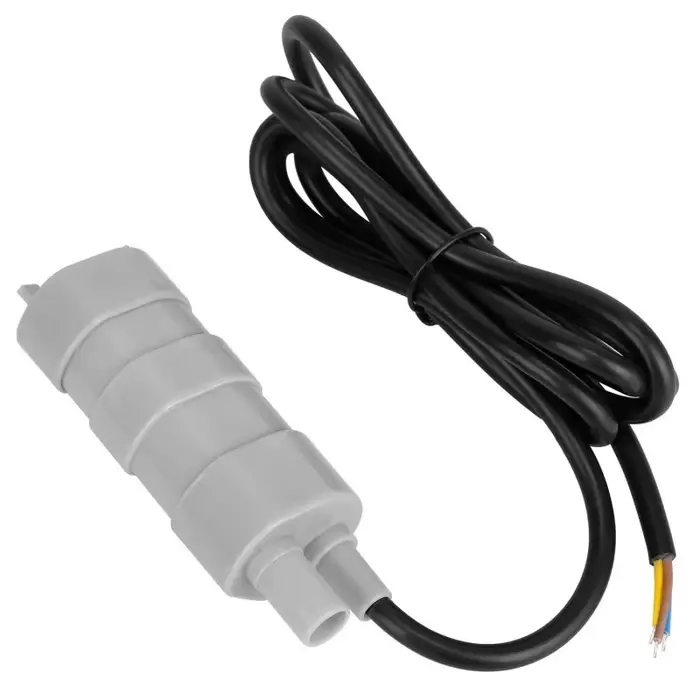 Pompe submersible 12V DC 600L/H à haut débit, conception 3 fils pour transfert d'eau en camping-car,