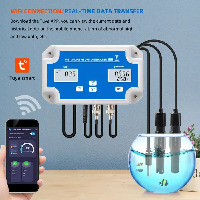Contrôleur de température PH ORP WiFi