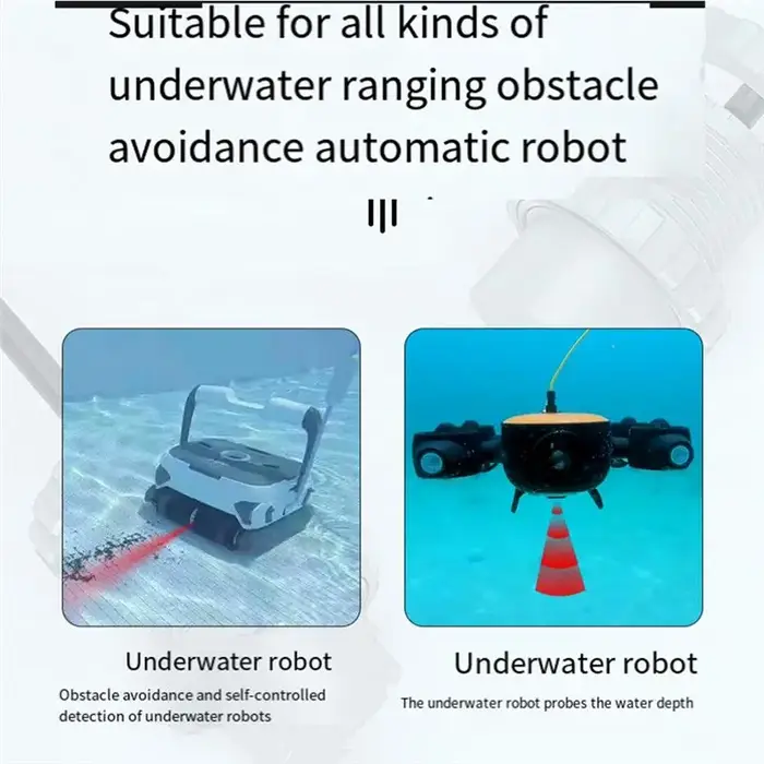 Capteur de télémétrie et d'évitement d'obstacles à ultrasons pour robot de piscine
