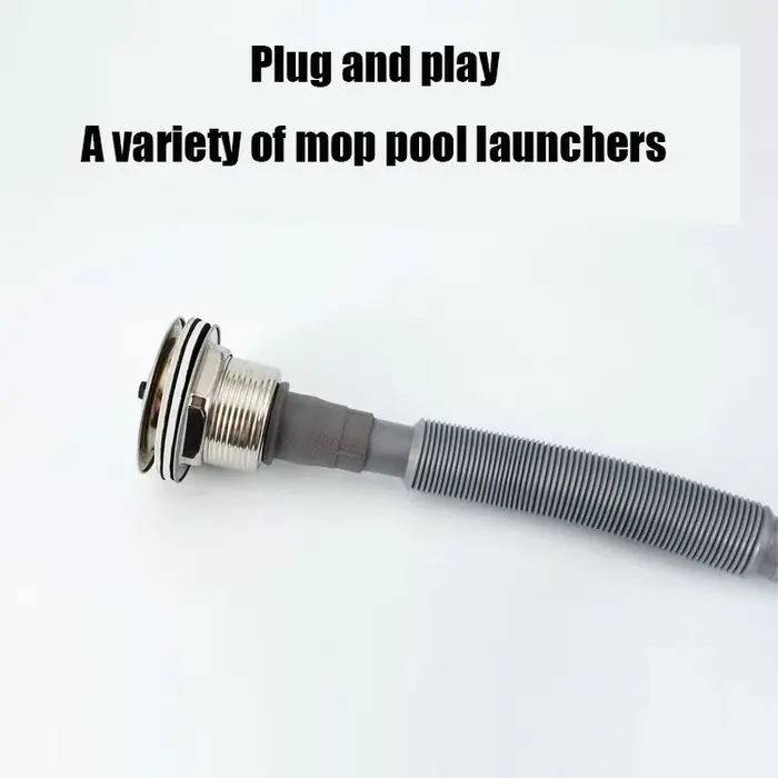Vadrouille de piscine en acier inoxydable
