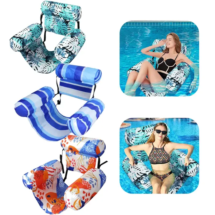 Lit flottant gonflable pour piscine