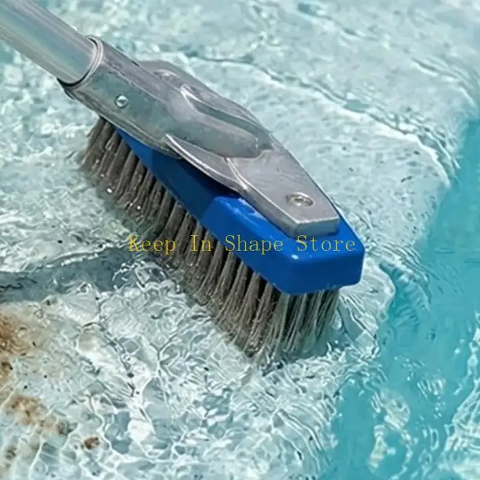 U1JC – brosse compacte d'entretien piscine en acier inoxydable