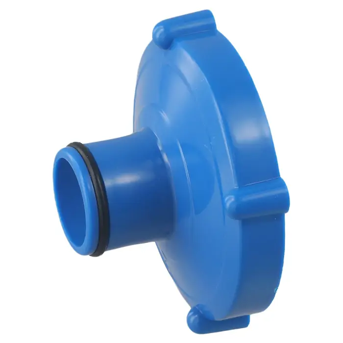 Connecteur d'adaptateur de tuyau de piscine de remplacement bleu en PVC pour connecteurs et robinets