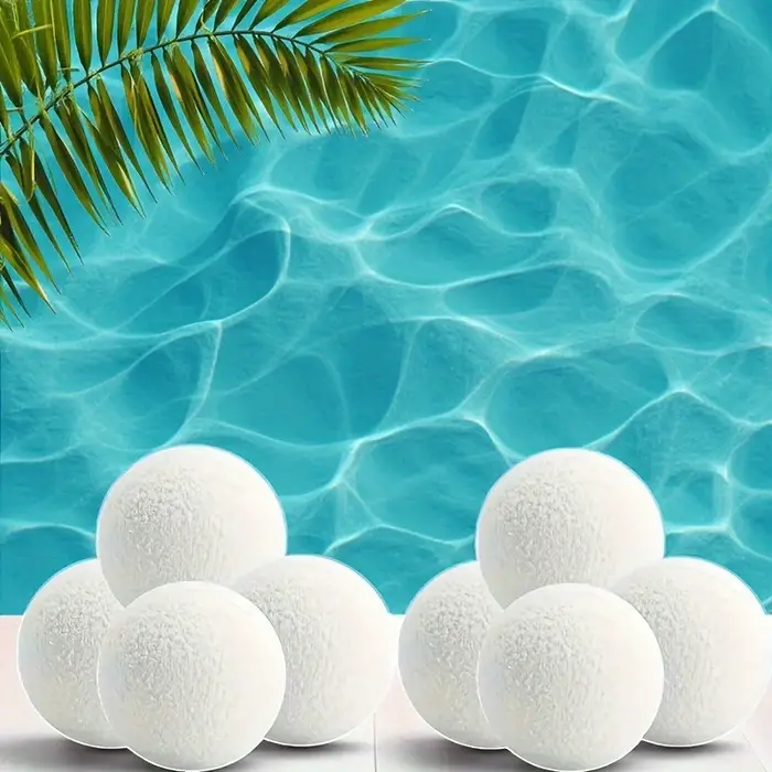 8 boules de nettoyage pour piscine