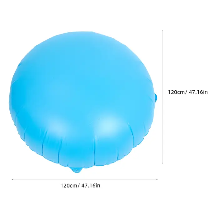 Grand oreiller gonflable rond pour piscine hors sol