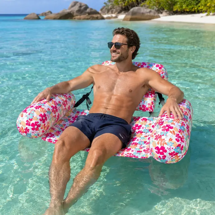 1 flotteur gonflable pour piscine adulte