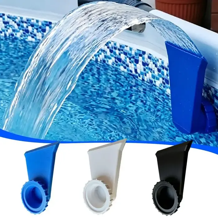 Buse de fontaine cascade pour piscine