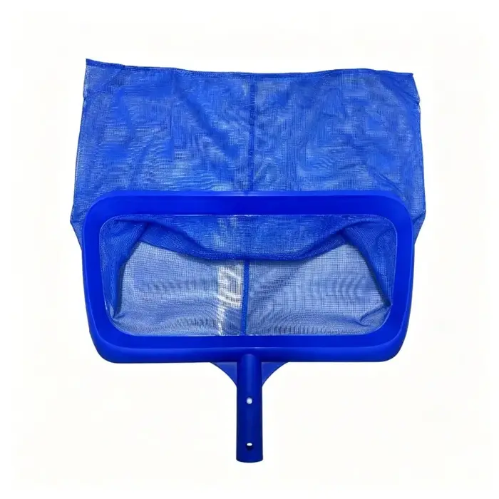 Filet à skimmer pour piscine B84B, outil de nettoyage avec râteau à feuilles, sac en filet à mailles