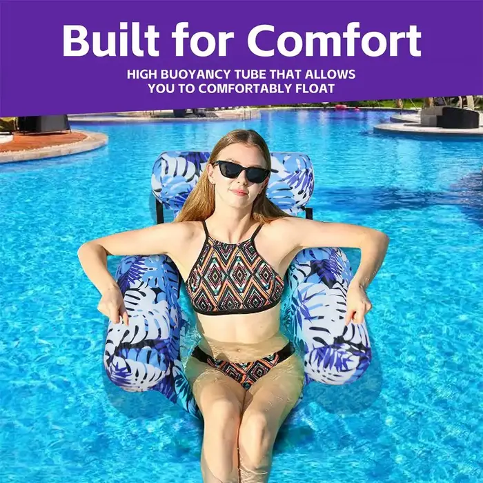 Fauteuil hamac gonflable pour piscine