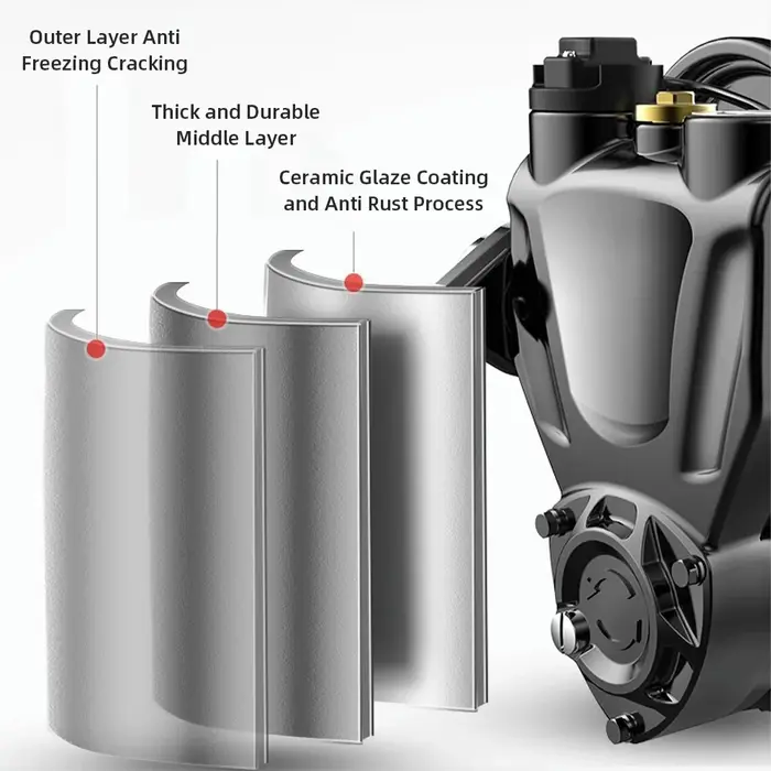 Pompe à eau 220V, pompe Booster à affichage numérique