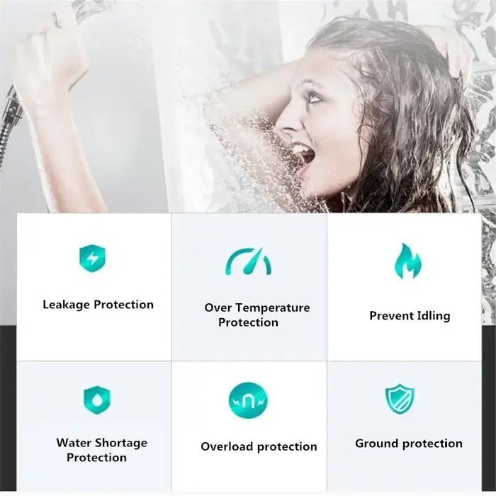 Pompe de surpression 220V silencieuse pour conduite d'eau du robinet/chauffe-eau avec interrupteur de débit automatique