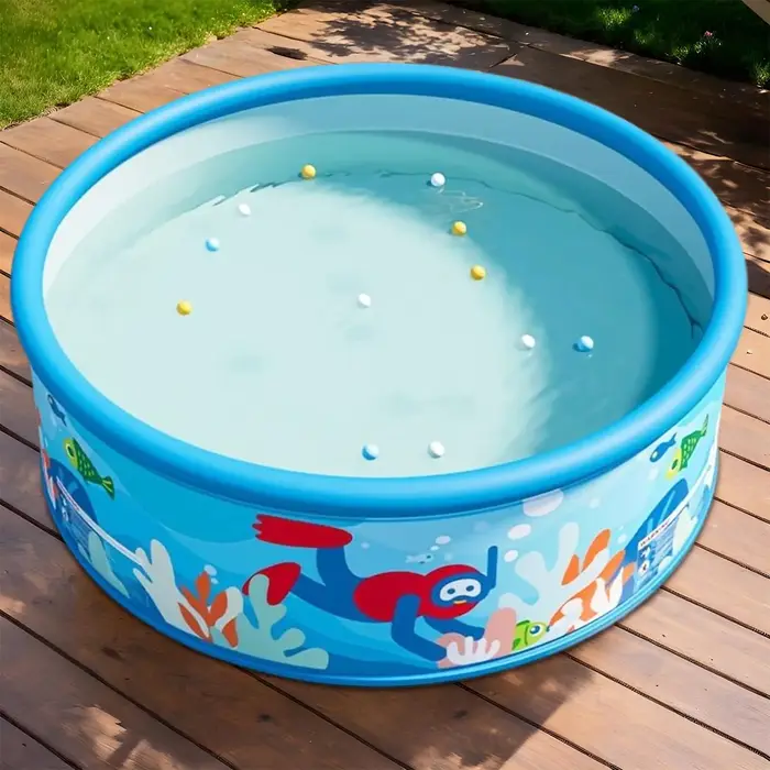 Piscine circulaire non gonflable