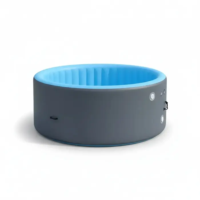 Piscine gonflable, piscine hors sol en PVC pour l'extérieur, piscine portable, piscine familiale ronde robuste pour enfants
