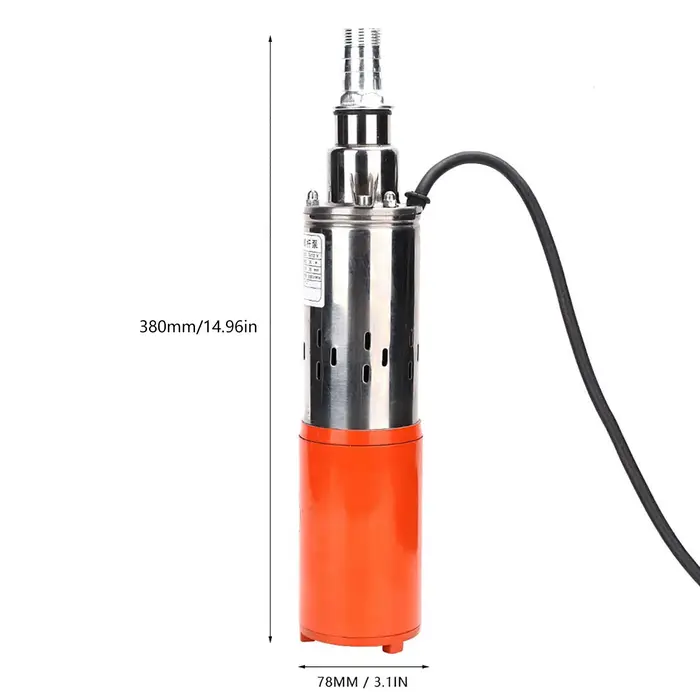 Pompe à eau SubSN en acier inoxydable à haute levée
