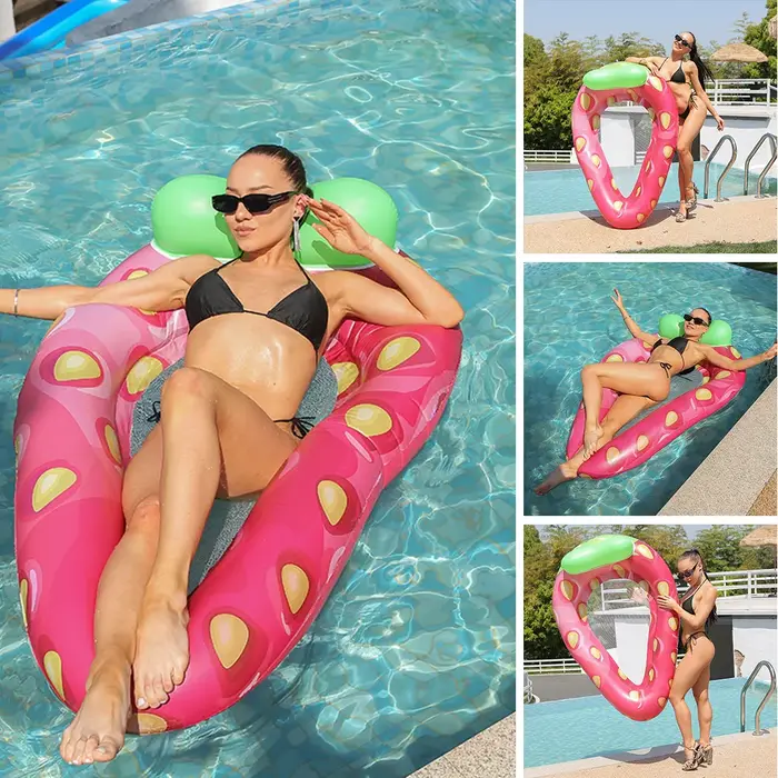 Matelas flottant gonflable pour piscine