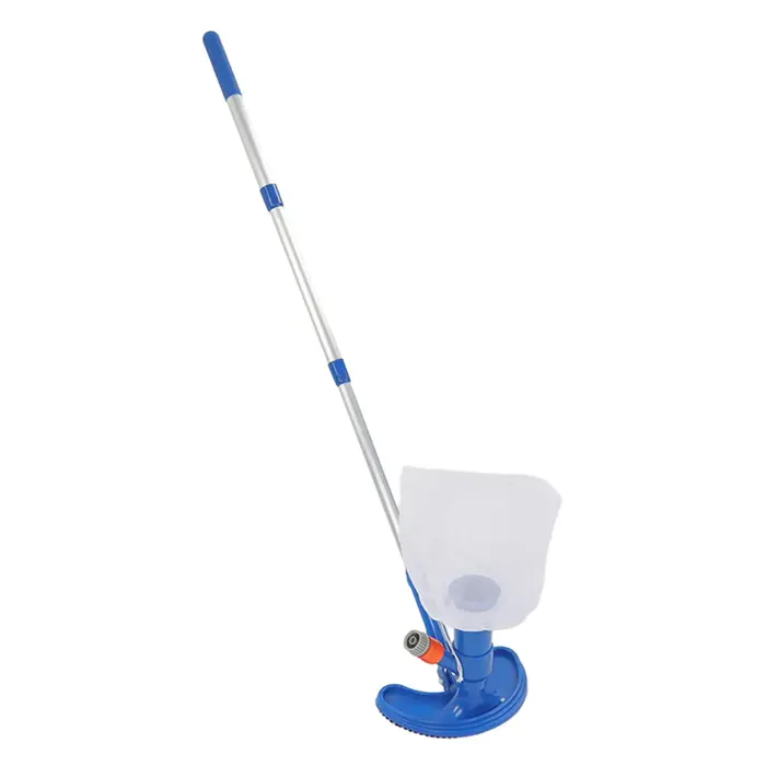 Outil d'Aspiration de Piscine avec Brosse, Portable, Télescopique, le Plus Récent, Aspirateur à Jet
