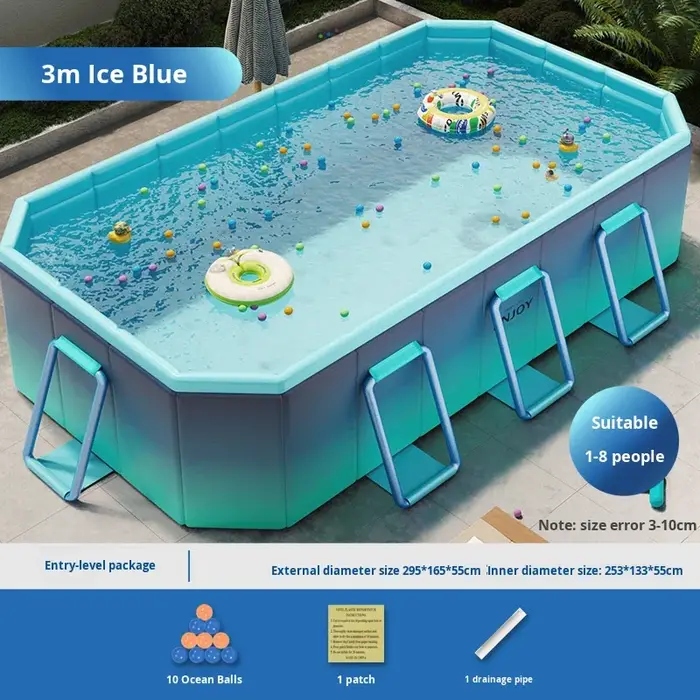 Piscine gonflable en PVC