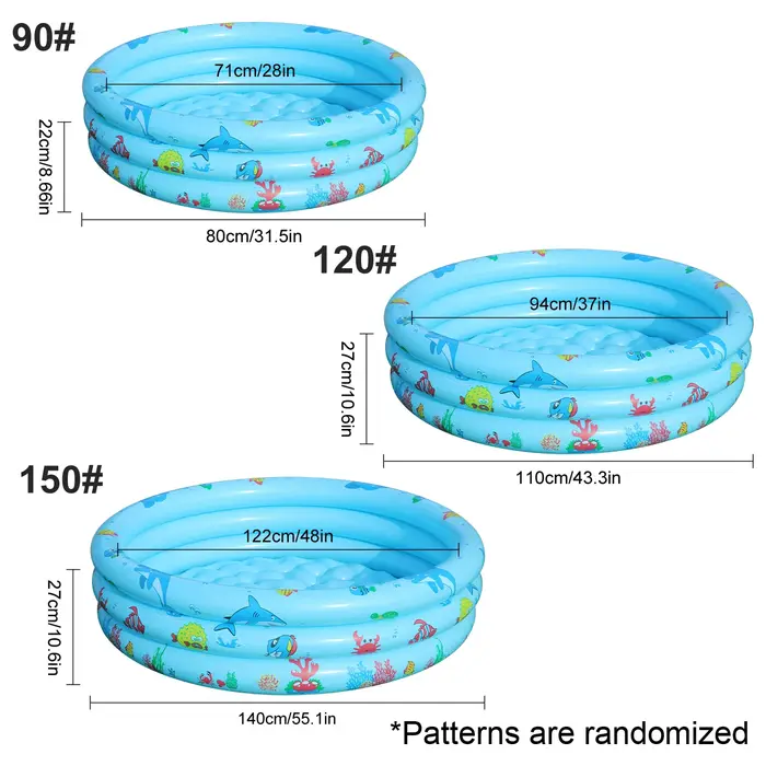 Piscine gonflable pour bébé 1 pièce - Petite