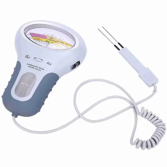 PC-102 CL2 testeur de chlore et d'ampli analyseur de qualité de l'eau de piscine Spa avec sonde CL2 
