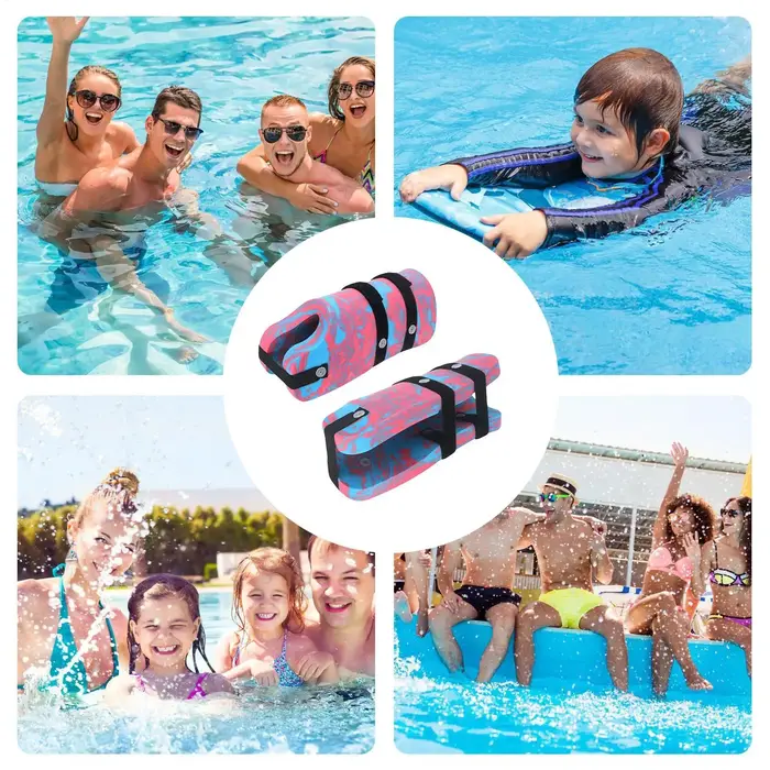 Poids de cheville aquatiques pour exercices en piscine
