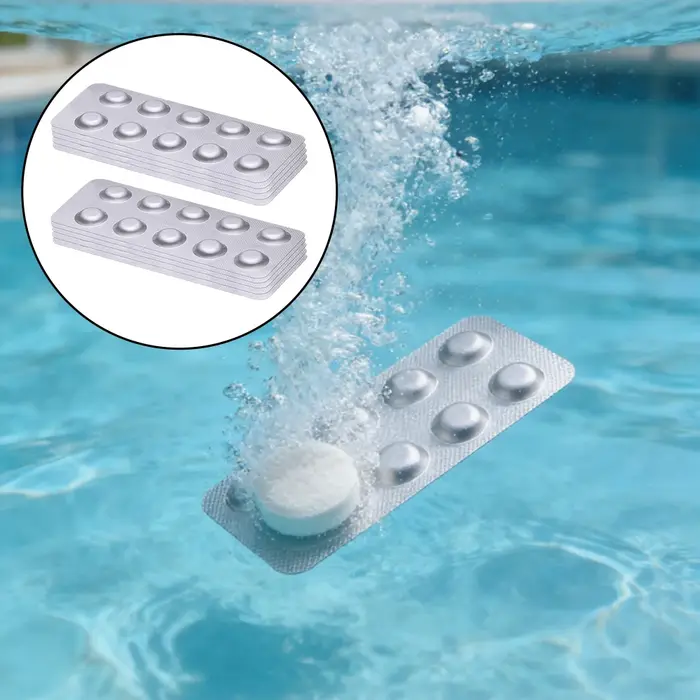 Comprimés de test de qualité de l'eau pour piscine, 100 unités, pour mesurer les niveaux de pH dans 