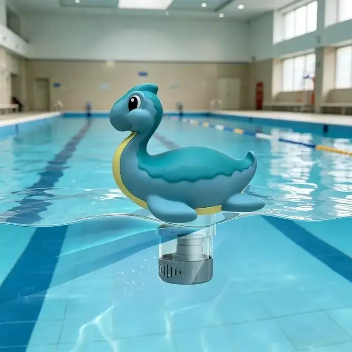 Mini distributeur comprimés chlore pour piscines caractéristiques l'eau