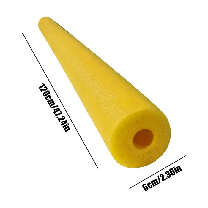 Bâtonnets flottants en mousse pour piscine, longs et creux, souples, pour la détente à la plage, en 