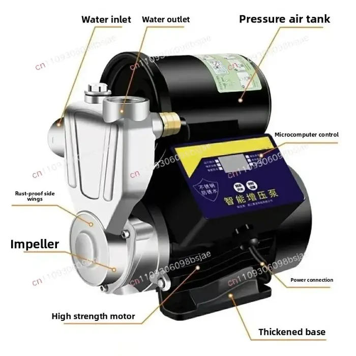 Pompe de surpression antigel en acier inoxydable 220V