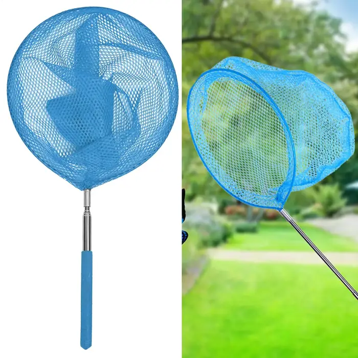 Épuisette télescopique pour piscine pour enfants