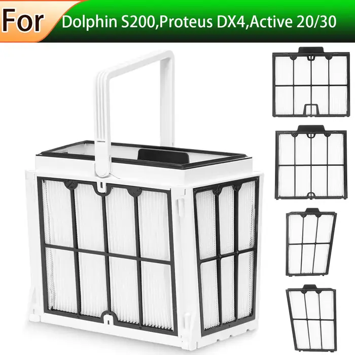 Convient pour le nettoyeur de piscine robot Dolphin S200 Proteus DX4 Active 20 30 M600 S300i Explorer E30 filtres de haute qualité