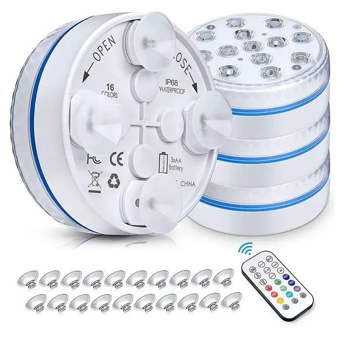 Lumières submersibles IP68 mis à jour
