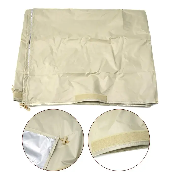Housse de protection robuste pour enrouleur solaire de piscine
