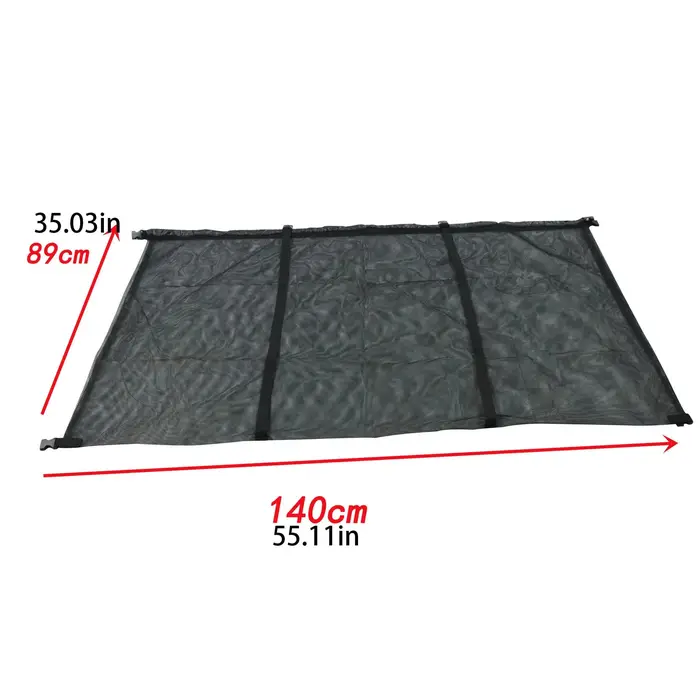 Grand sac de rangement suspendu en filet pour piscine - Organisateur