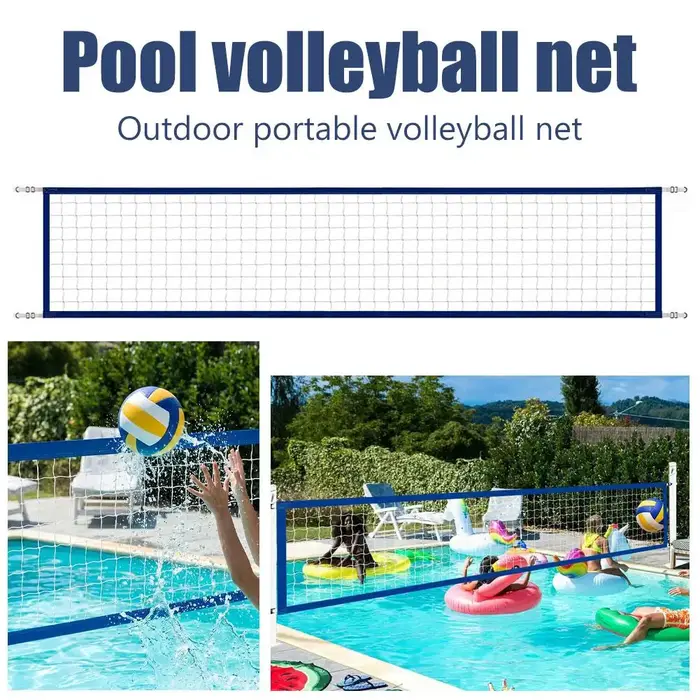 Filet de volley-ball de remplacement pour piscine