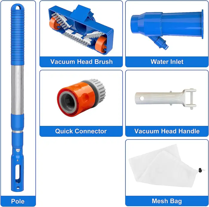 Aspirateur de piscine Portable 40 pouces
